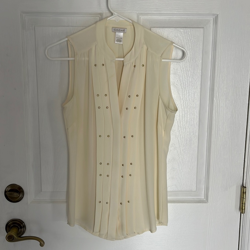 Dressy Cache sleeveless top